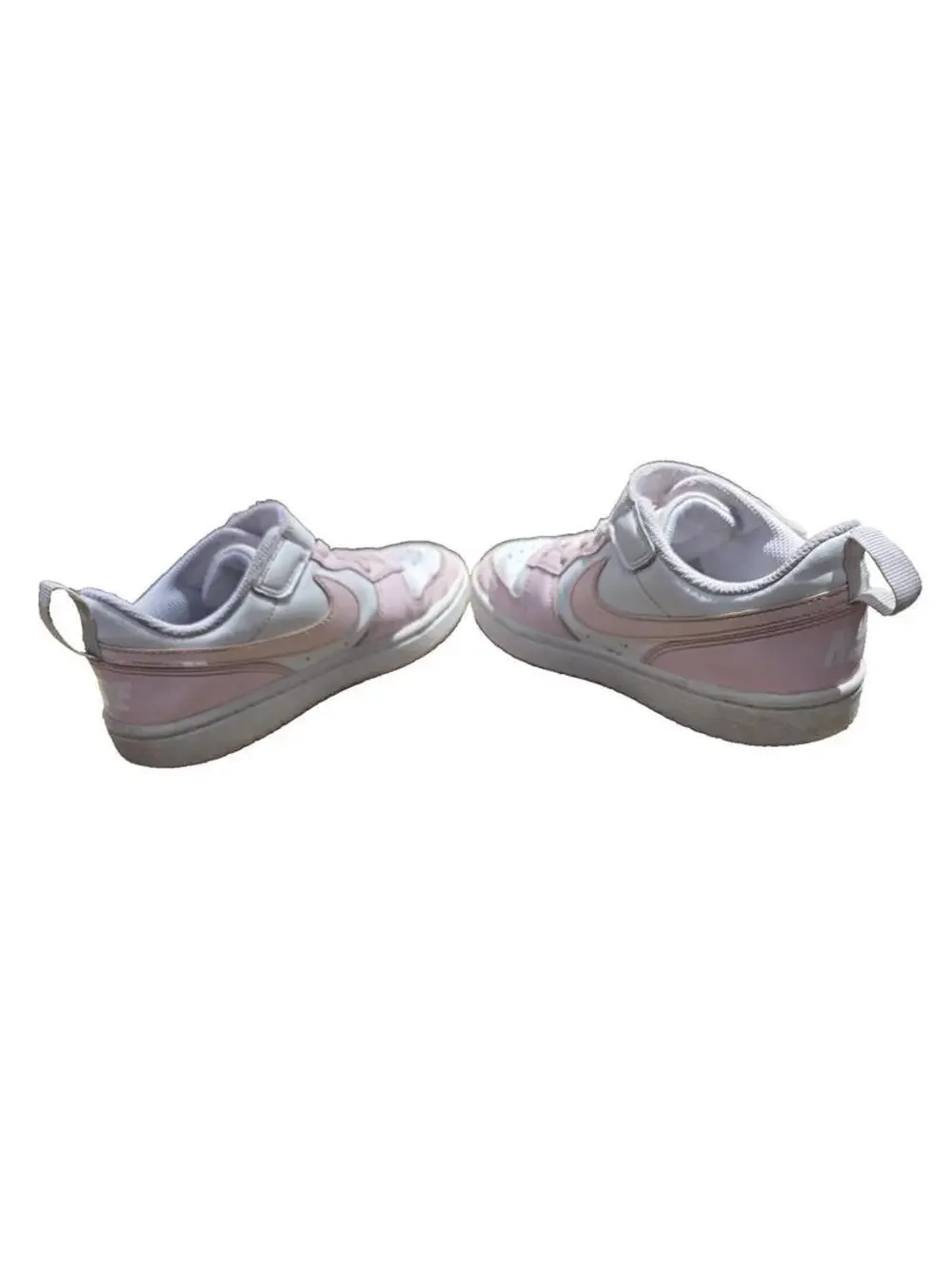 Nike Girls Court Borough Recraft Low Top Sneaker Pink Size 1